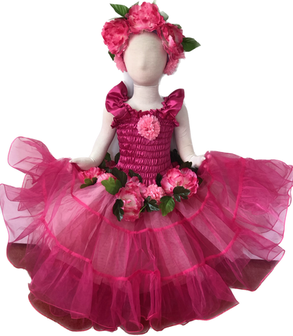 Margo Hot Pink Princess Fairy Dress